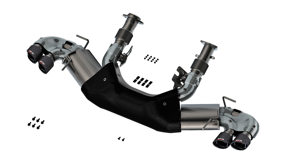 2020-2026 Chevrolet Corvette Stingray (C8) Cat-Back™ Exhaust System ATAK® Part # 140841CD