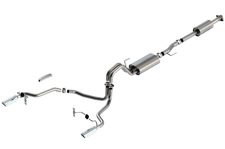 2021-2024 Ford F-150 3.3L V6 Cat-Back Exhaust System S-Type