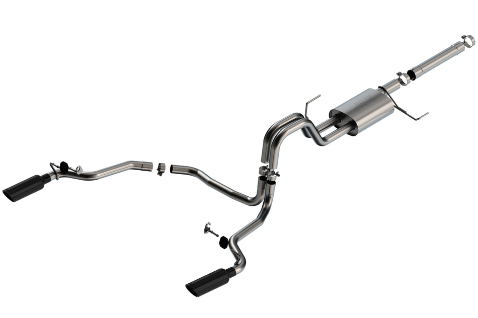 2021-2026 Ford F-150 3.5L V6 PowerBoost Cat-Back™ Exhaust System S-Type Part # 140903CB
