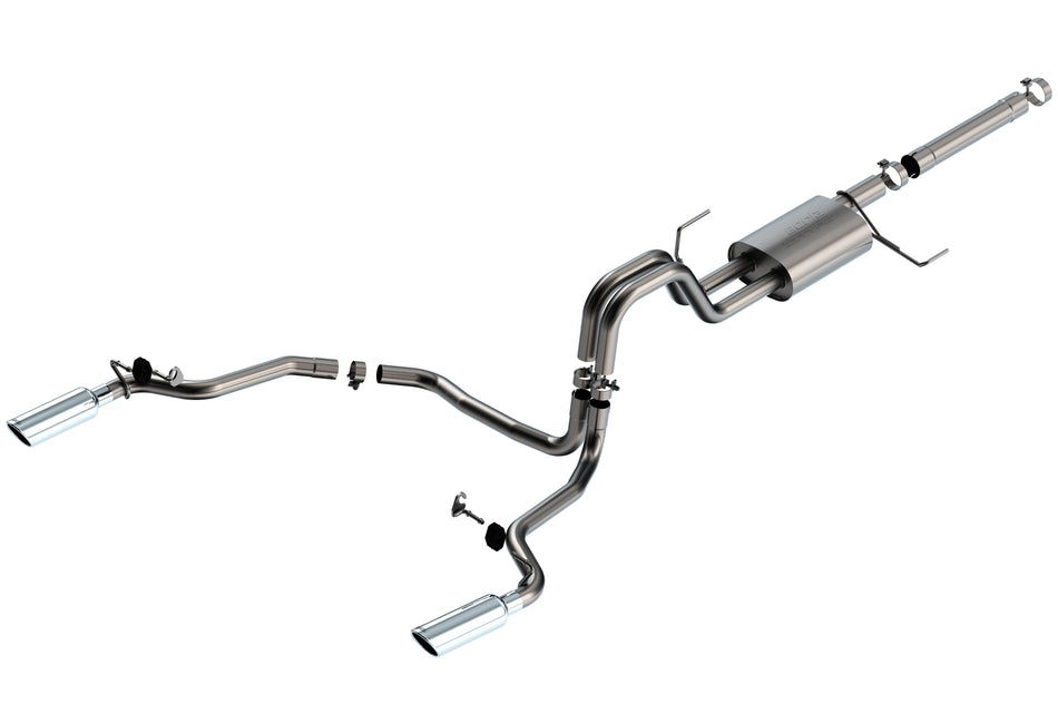 2021-2026 Ford F-150 3.5L V6 PowerBoost Cat-Back™ Exhaust System S-Type Part # 140903