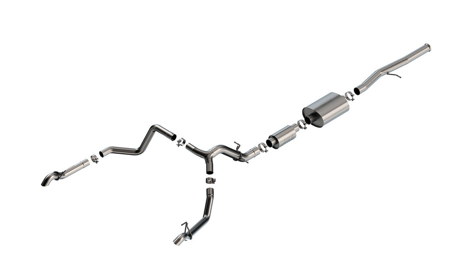 2022-2023 Chevrolet Silverado 1500 ZR2/ GMC Sierra 1500 AT4X Cat-Back Exhaust System S-Type