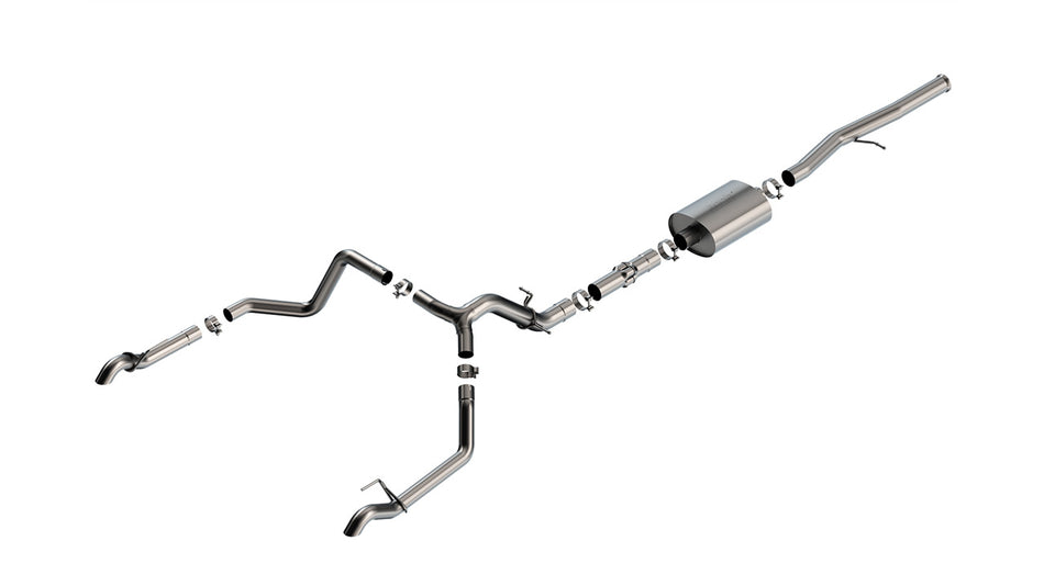 2022-2023 Chevrolet Silverado 1500 ZR2/ GMC Sierra 1500 AT4X Cat-Back Exhaust System ATAK