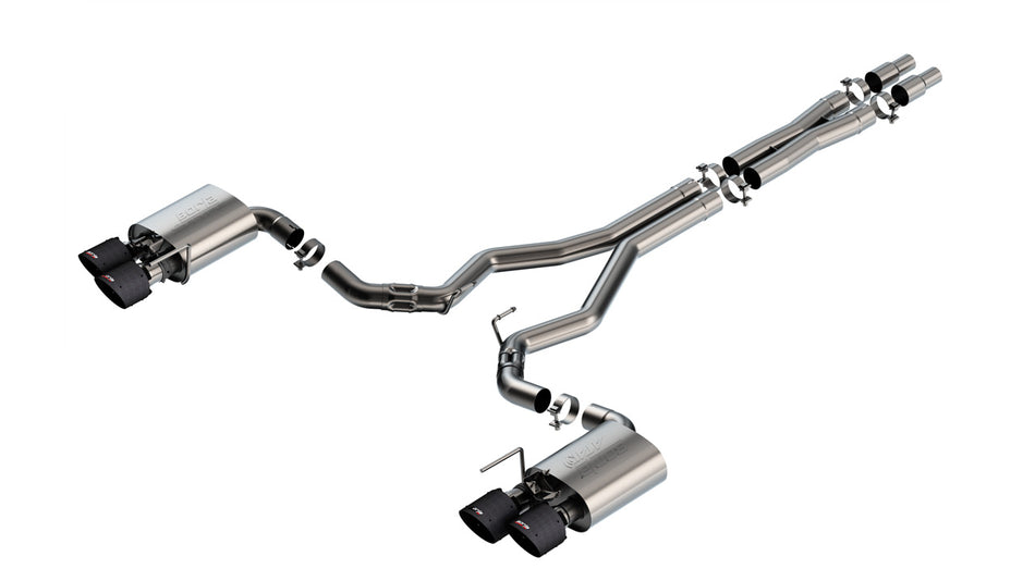 2024-2026 Ford Mustang Dark Horse Cat-Back™ Exhaust System ATAK® Part # 140965CFBA