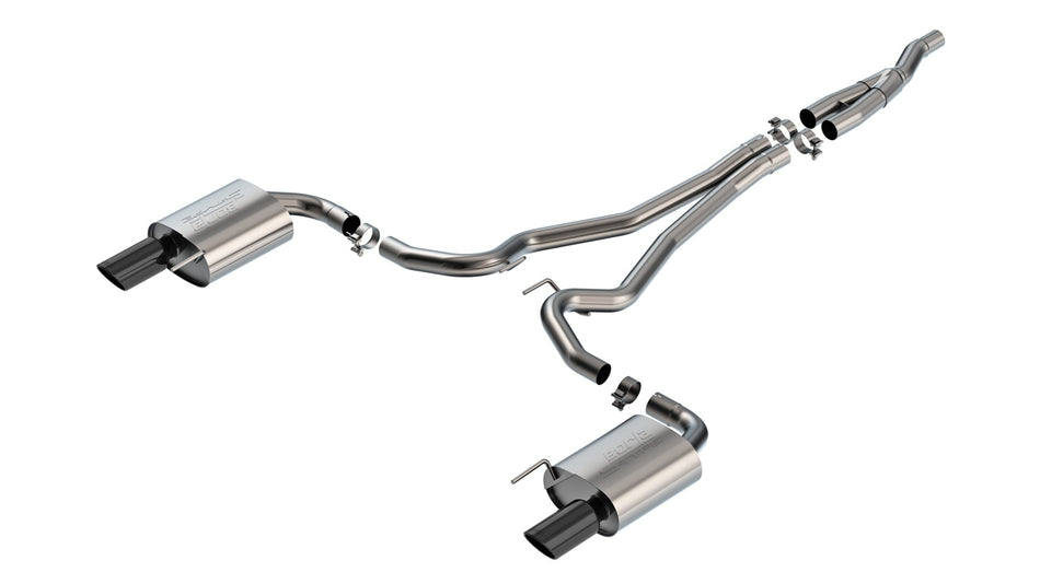 2024-2026 Ford Mustang EcoBoost Cat-Back™ Exhaust System S-Type Part # 140979BC
