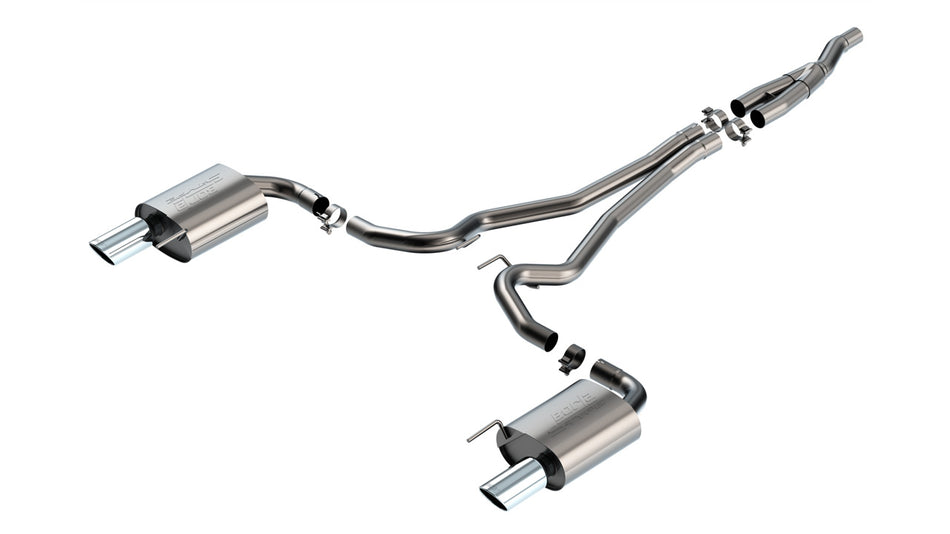 2024-2026 Ford Mustang EcoBoost Cat-Back™ Exhaust System S-Type Part # 140979