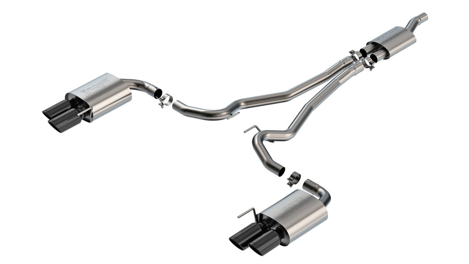 2024-2026 Ford Mustang EcoBoost Cat-Back™ Exhaust System S-Type Part # 140981BC
