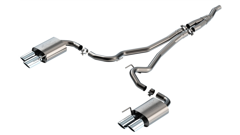 2024-2026 Ford Mustang EcoBoost Cat-Back™ Exhaust System ATAK® Part # 140982