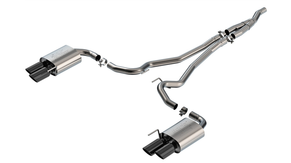 2024-2026 Ford Mustang EcoBoost Cat-Back™ Exhaust System ATAK® Part # 140982BC