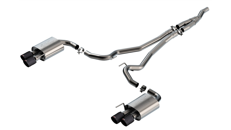 2024-2026 Ford Mustang EcoBoost Cat-Back™ Exhaust System ATAK® Part # 140982CFBA