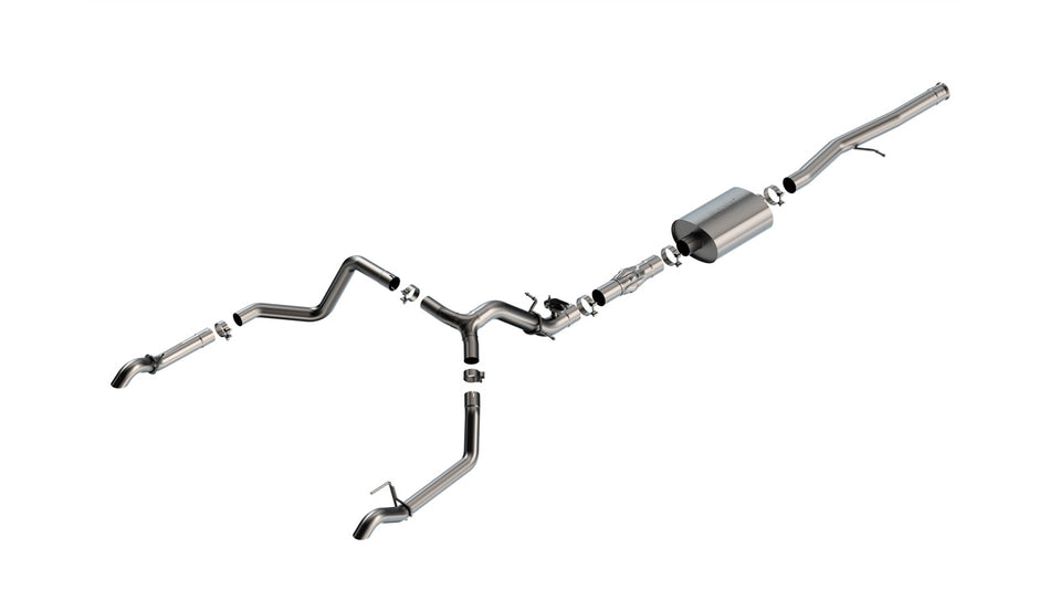 2024-2026 Chevrolet Silverado 1500 ZR2/ GMC Sierra 1500 AT4X Cat-Back™ Exhaust System ATAK® Part # 141004