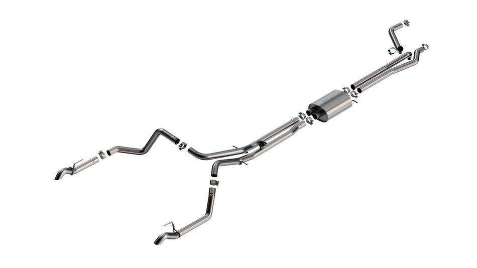 2024-2025 Chevrolet Silverado 1500 ZR2/ GMC Sierra 1500 AT4X Cat-Back Exhaust System S-Type