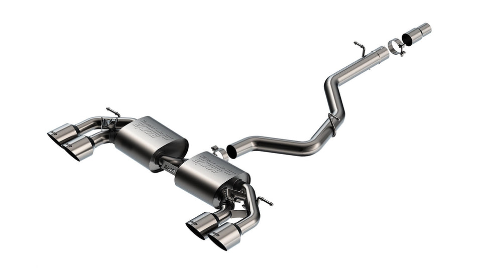 2022-2025 Volkswagen Golf R Cat-Back™ Exhaust System S-Type Part # 141028SB