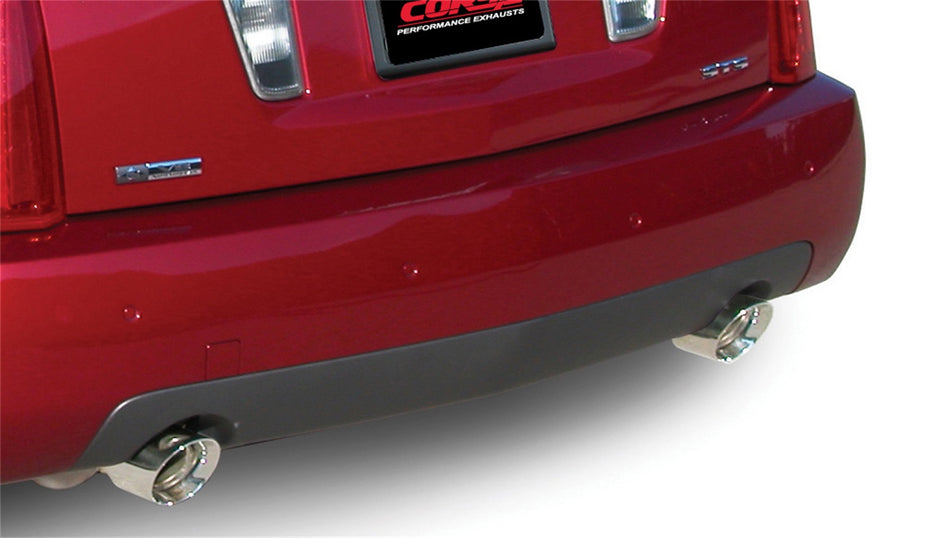 2.5in. Axle-Back Dual Rear Exit With Single 4.0in. Polished Pro-Series Tips