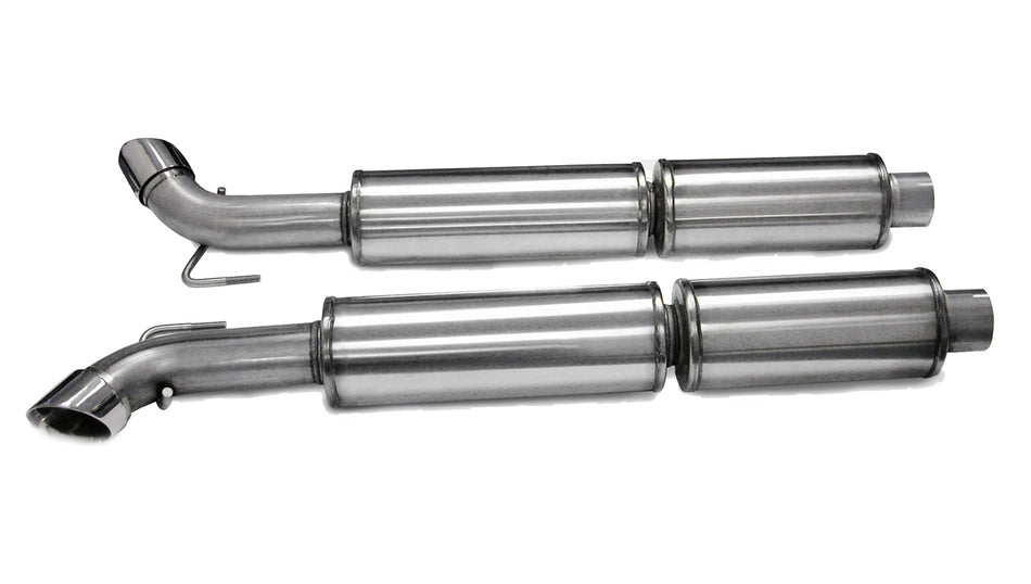 3.0in. Cat-Back Dual Side Exit With Single 3.0in. Polished Pro-Series Tips