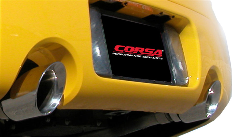 3.0in. Cat-Back Dual Rear Exit With Single 4.0in. Polished Pro-Series Tips