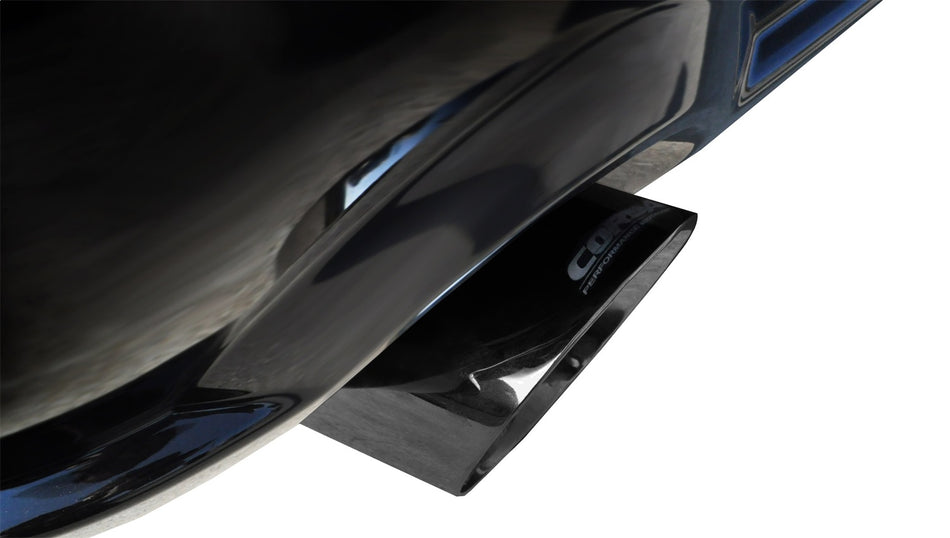 2.5in. Axle-Back Dual Rear Exit With Single 4.0in. Black PVD Pro-Series Tips