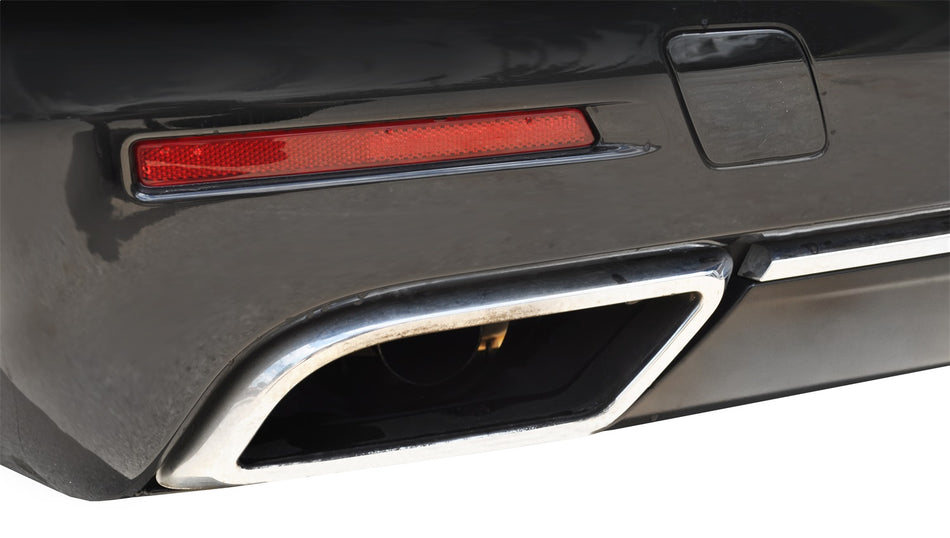 2.5in. Axle-Back Dual Rear Exit Without Tips