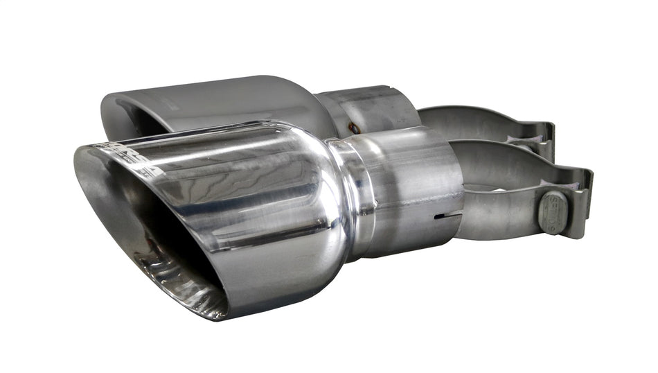 Single 4.5in. Polished Pro-Series Tip Kit (Clamps Included)