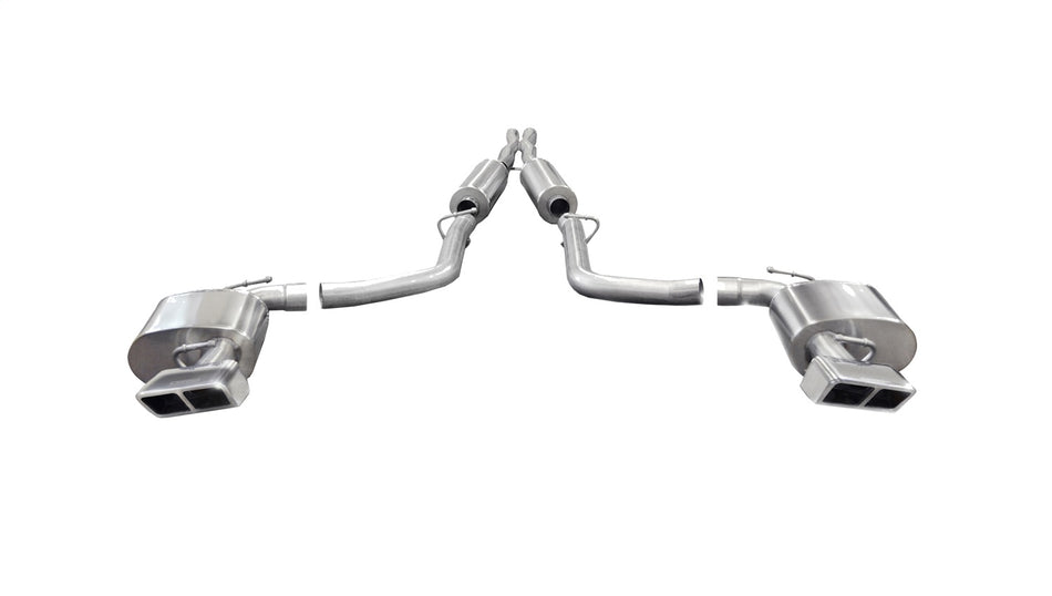 2.75in. Cat-Back Dual Rear Exit With GTX2 Polished Tips