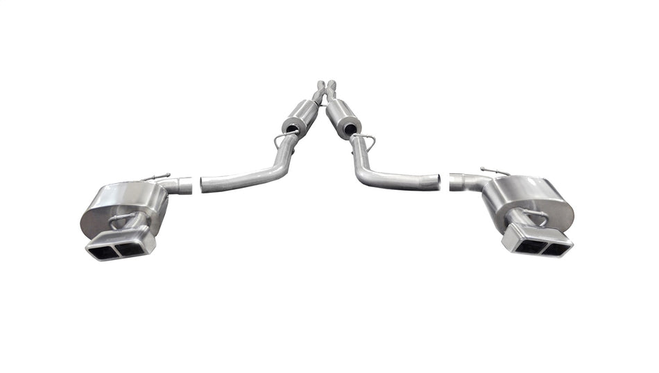 2.75in. Cat-Back Dual Rear Exit With GTX2 Polished Tips