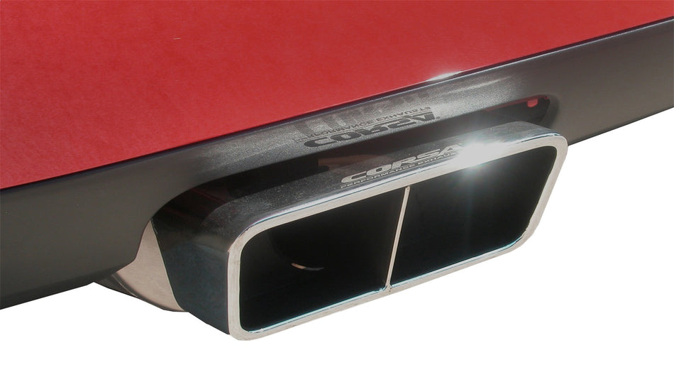 2.5in. Cat-Back Dual Rear Exit With GTX Polished Tips