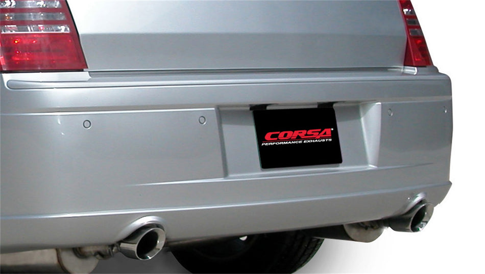 2.5in. Cat-Back Dual Rear Exit With Single 3.5in. Polished Pro-Series Tips