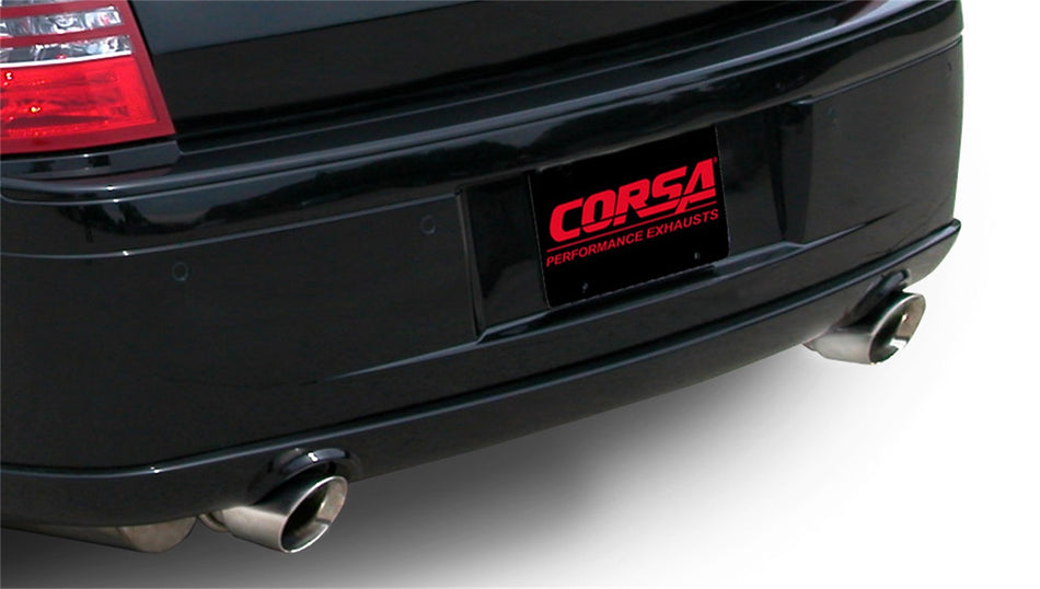 2.75in. Cat-Back Dual Rear Exit With Single 4.0in. Polished Pro-Series Tips