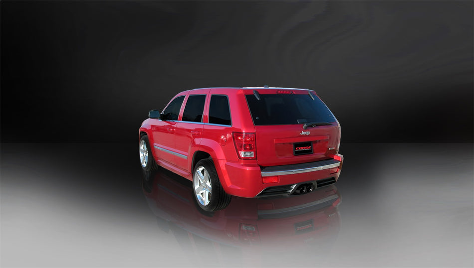 2.5in. Cat-Back Dual Center Rear Exit With Single 4.0in. Black PVD Pro-Series Ti