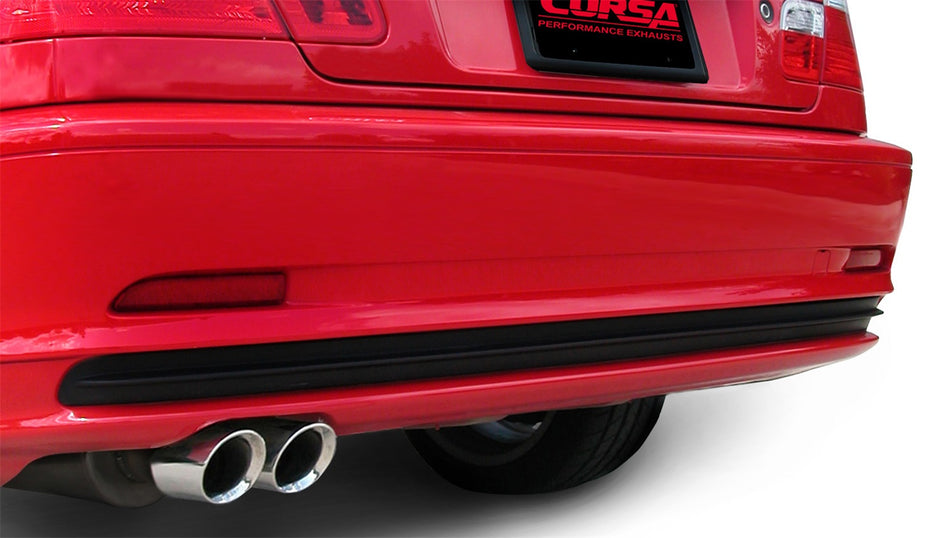 2.25in. Axle-Back Single Rear Exit With Twin 3.0in. Polished Pro-Series Tips