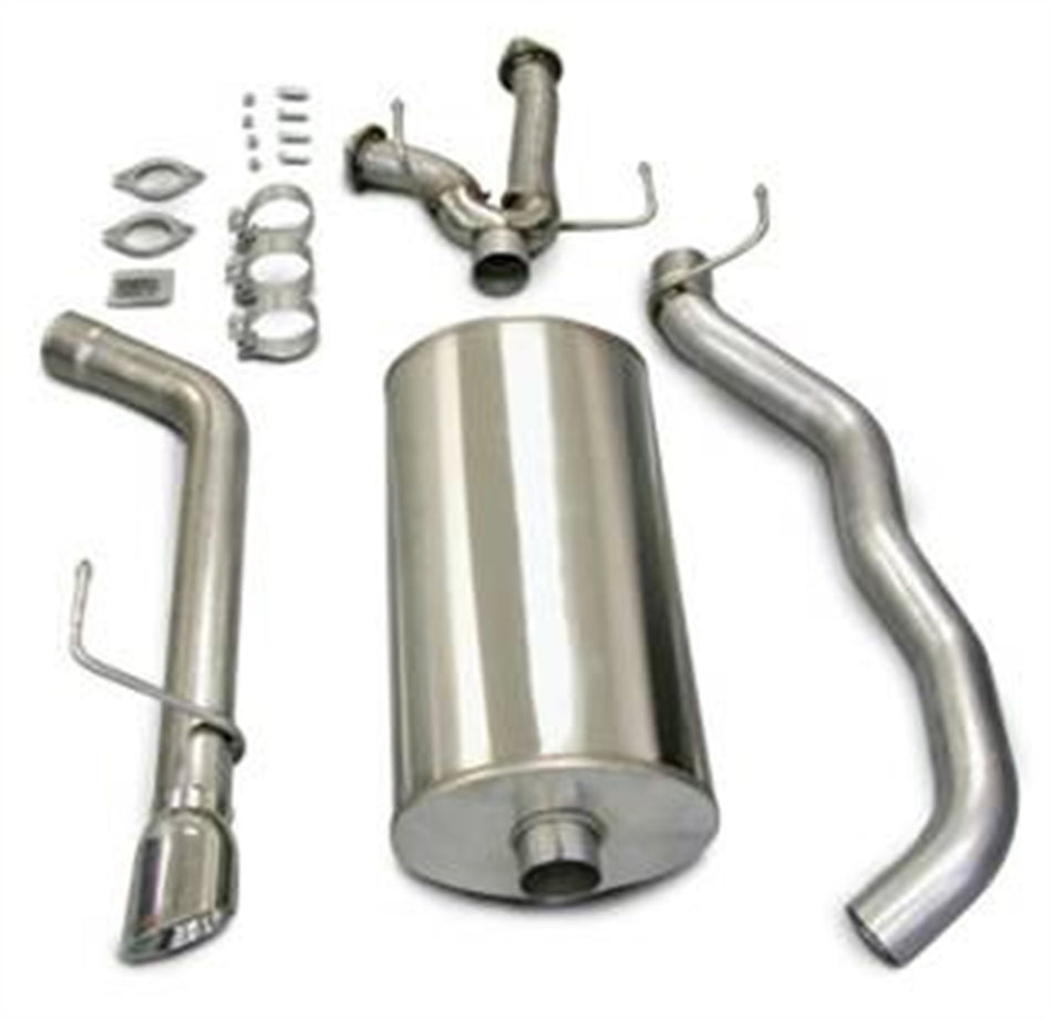 3.0in. Cat-Back Single Rear Exit With Single 4.0in. Polished Pro-Series Tip