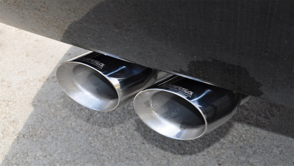 3.0in. Cat-Back Single Side Exit With Twin 4.0in. Polished Pro-Series Tips