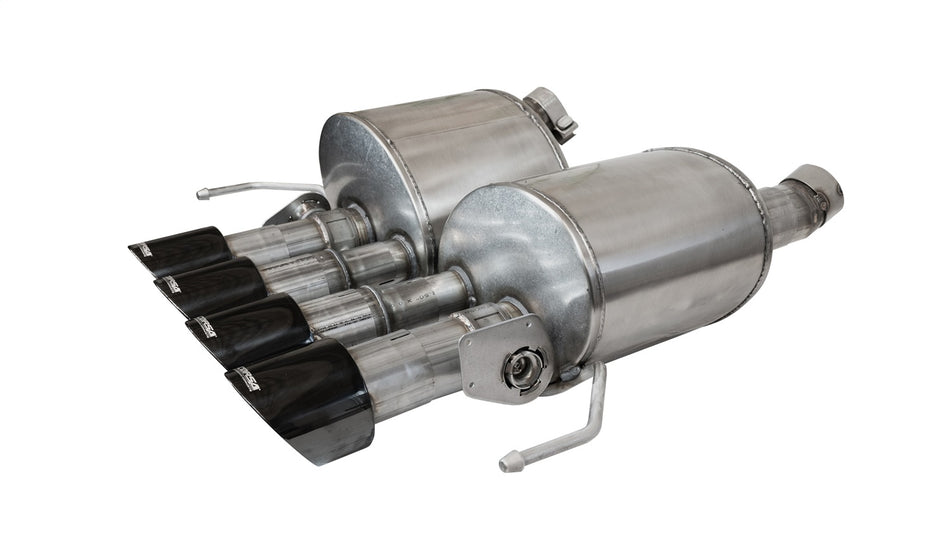 Dual Rear Exit With Quad 4.5in. Polished Pro