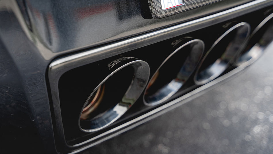 Dual Rear Exit With Quad 4.5in. Polished Pro-