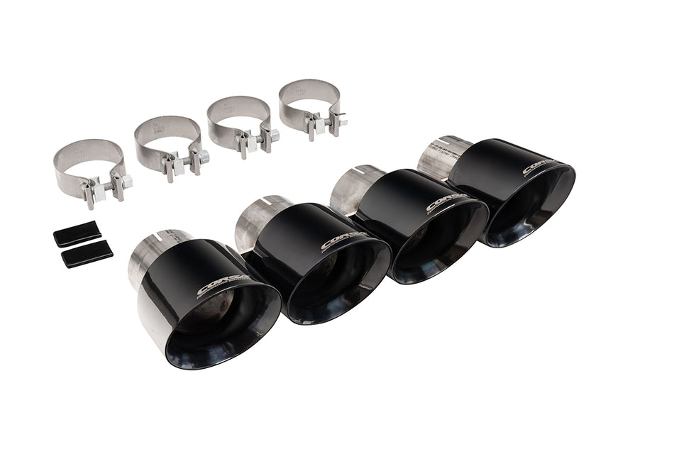 Tip Kit Exit With Quad 4.5in. Polished Pro-Series Tips