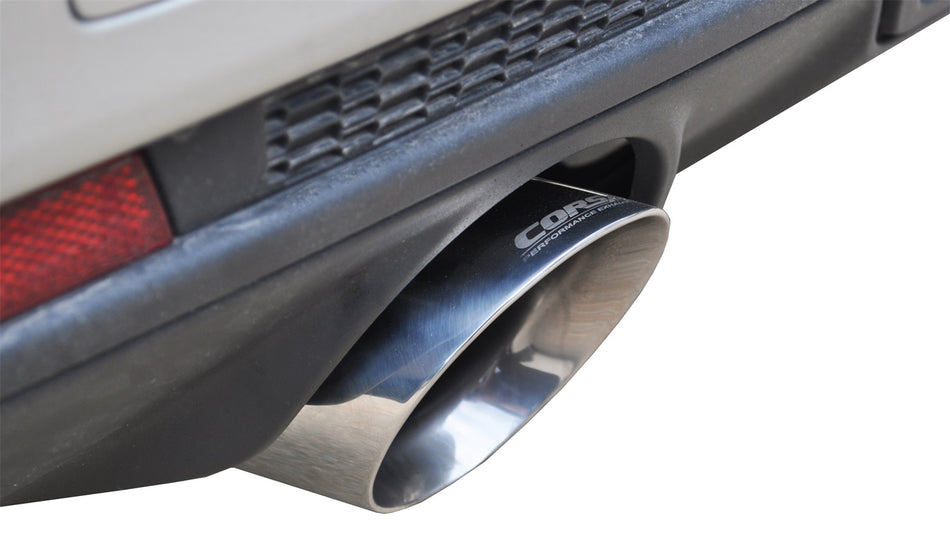 3.0in. Cat-Back Dual Rear Exit With Single 4.0in. Polished Pro-Series Tips