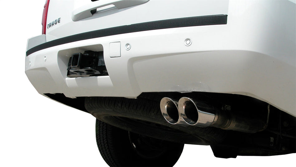 3.0in. Cat-Back Single Rear Exit With Twin 4.0in. Polished Pro-Series Tips