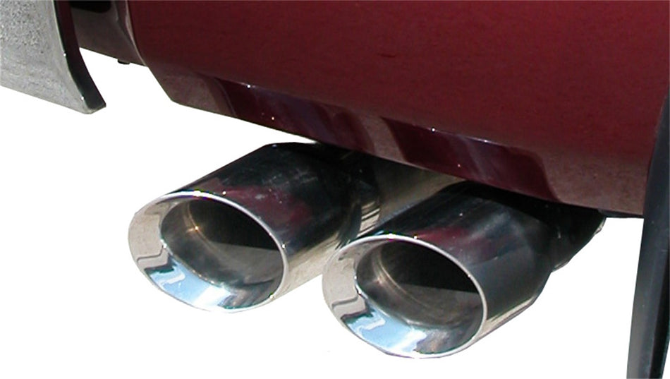 3.0in. Cat-Back Single Side Exit With Twin 4.0in. Polished Pro-Series Tips