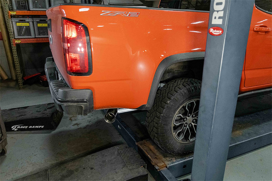 3.0in. Cat-Back Single Side Exit With Single 5.0in. Straight-Cut Tips