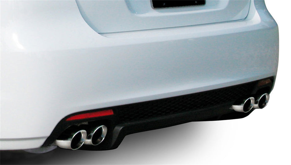 2.5in. Cat-Back Dual Rear Exit With Twin 3.0in. Polished Pro-Series Tips