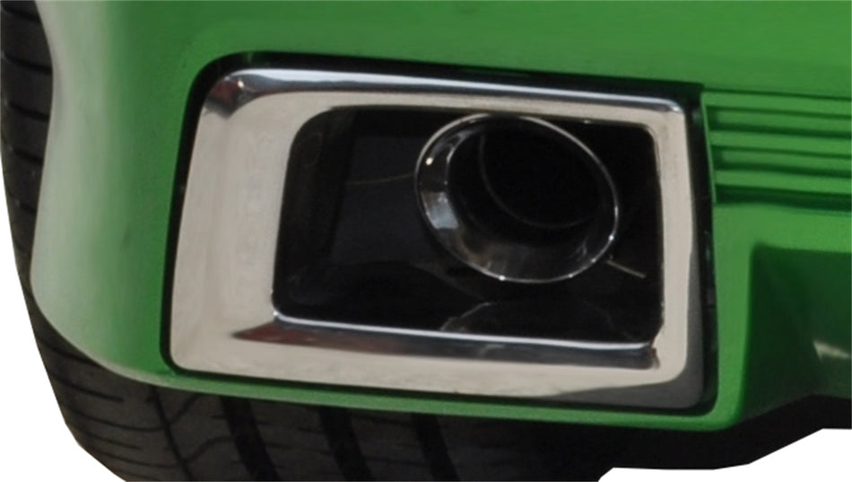2.5in. Cat-Back Dual Rear Exit With Single 3.5in. Polished Pro-Series Tips