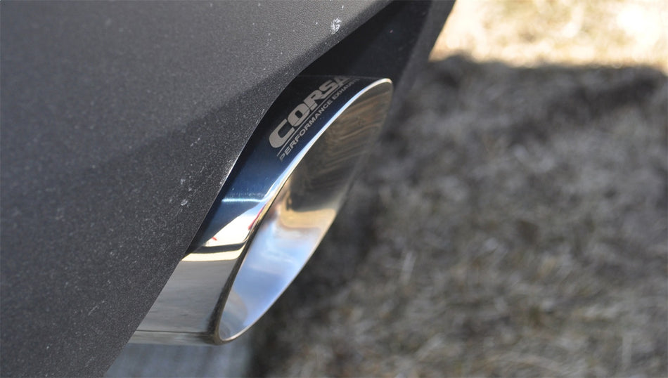 3.0in. Cat-Back Dual Rear Exit With Single 4.5in. Polished Pro-Series Tips