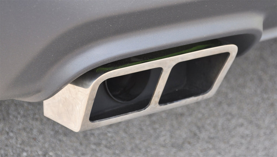 2.5in. Cat-Back Dual Rear Exit With GTX2 Polished Tips