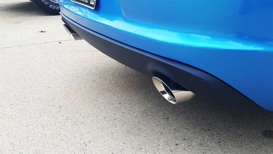 Single 4.0in. Polished Pro-Series Tip Kit (Clamps Included)