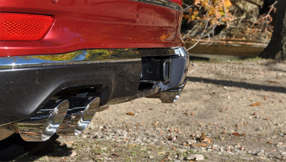 2.5in. Cat-Back Dual Rear Exit With Twin 4.0in. Polished Pro-Series Tips