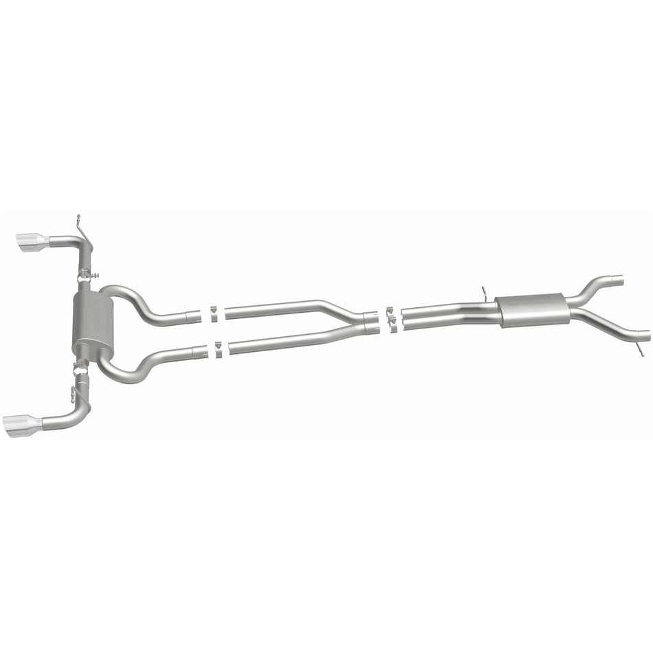 MagnaFlow 2007-2010 Audi Q7 4.2L | 2011-2015 Audi Q7 3.0L Touring Series Cat-Back Performance Exhaust System 15085