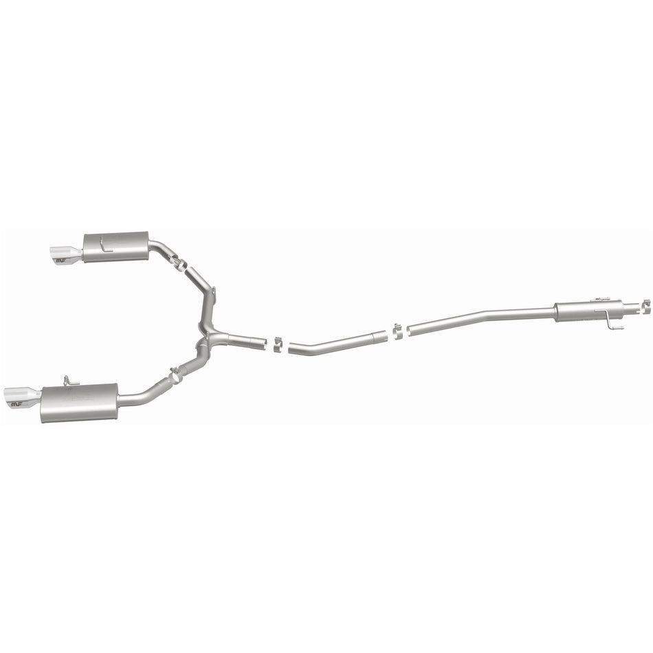 MagnaFlow 2007-2012 Ford Fusion 3.0L | 2010-2012 Ford Fusion 3.5L Street Series Cat-Back Performance Exhaust System 15552