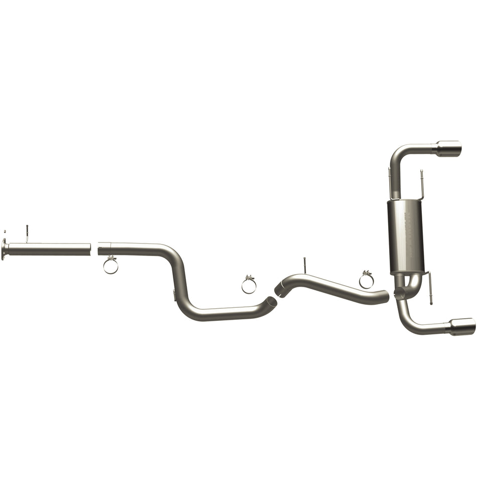 MagnaFlow 2010-2013 Mazda 3 Mazdaspeed 2.3L Street Series Cat-Back Performance Exhaust System 15557