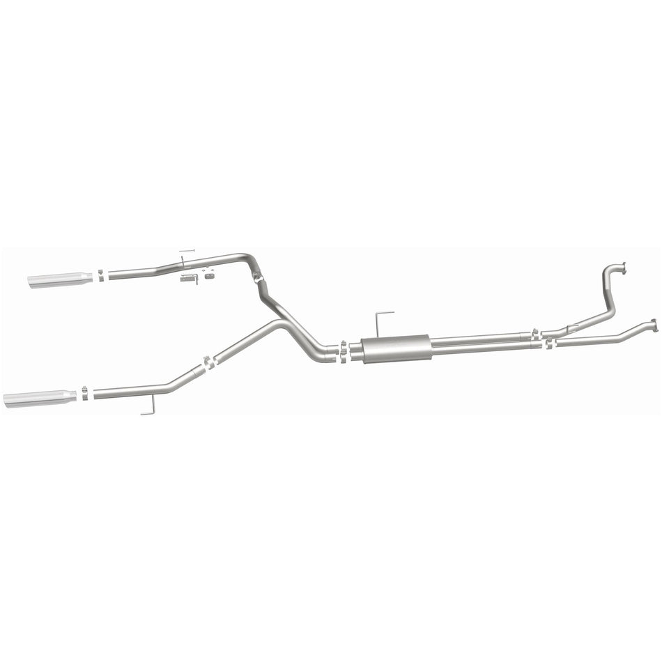 MagnaFlow 2007-2015 Nissan TITAN 5.6L Street Series Cat-Back Performance Exhaust System 15582