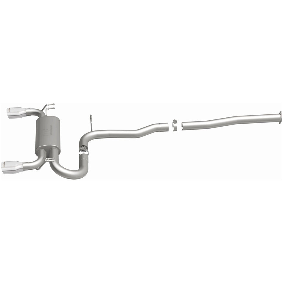 MagnaFlow 2009-2011 Mitsubishi Lancer Ralliart 2.0L Street Series Cat-Back Performance Exhaust System 15597