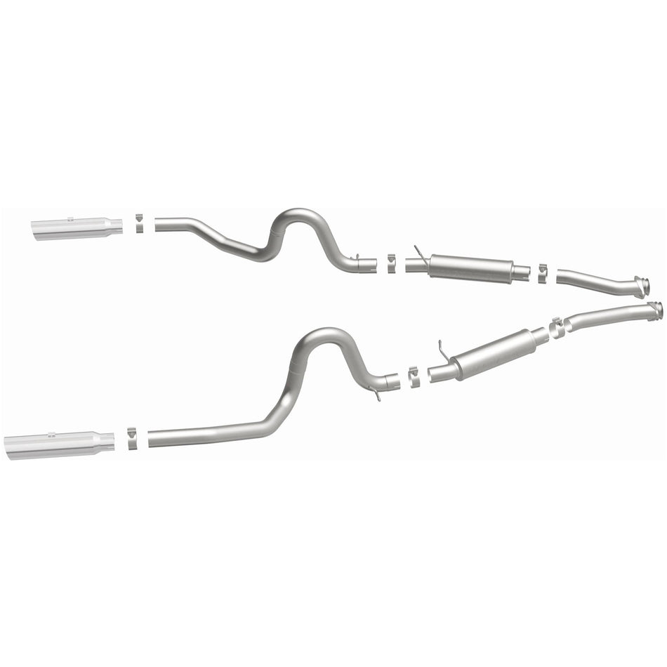 MagnaFlow 1994-1995 Ford Mustang 5.0L | 1996-1998 Ford Mustang 4.6L Competition Series Cat-Back Performance Exhaust System 15677